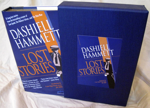 limited edition of Lost Stories is housed in a hand-made slipcase